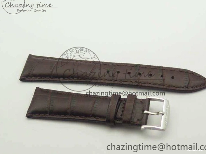 1228 SportInspired Villeret 6669 SS HG 1:1 Best Edition White Dial On Leather Strap V 8099